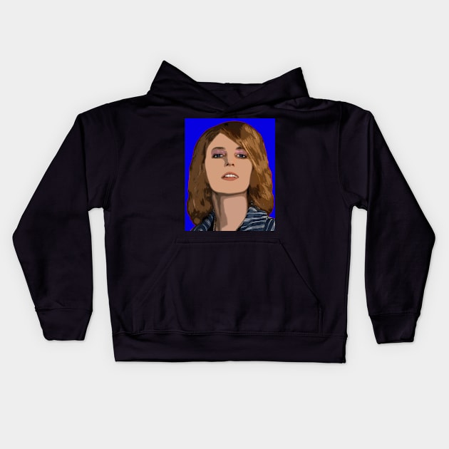 Maya Hawke Kids Hoodie by oryan80